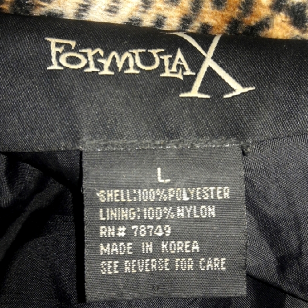 Formula X leopard jacket 🎂 - Picture 4 of 11
